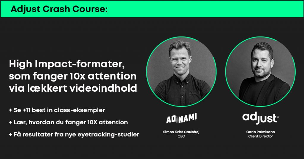 Eksempler på Adnami High Impact Formater med lækkert videoindhold